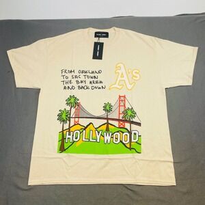 NWT Homme + Femme Oakland Athletics‎ A's Graphic T-Shirt Extra Large XL